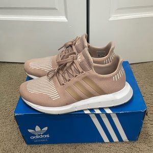 Adidas Swift Run Pink & Gold